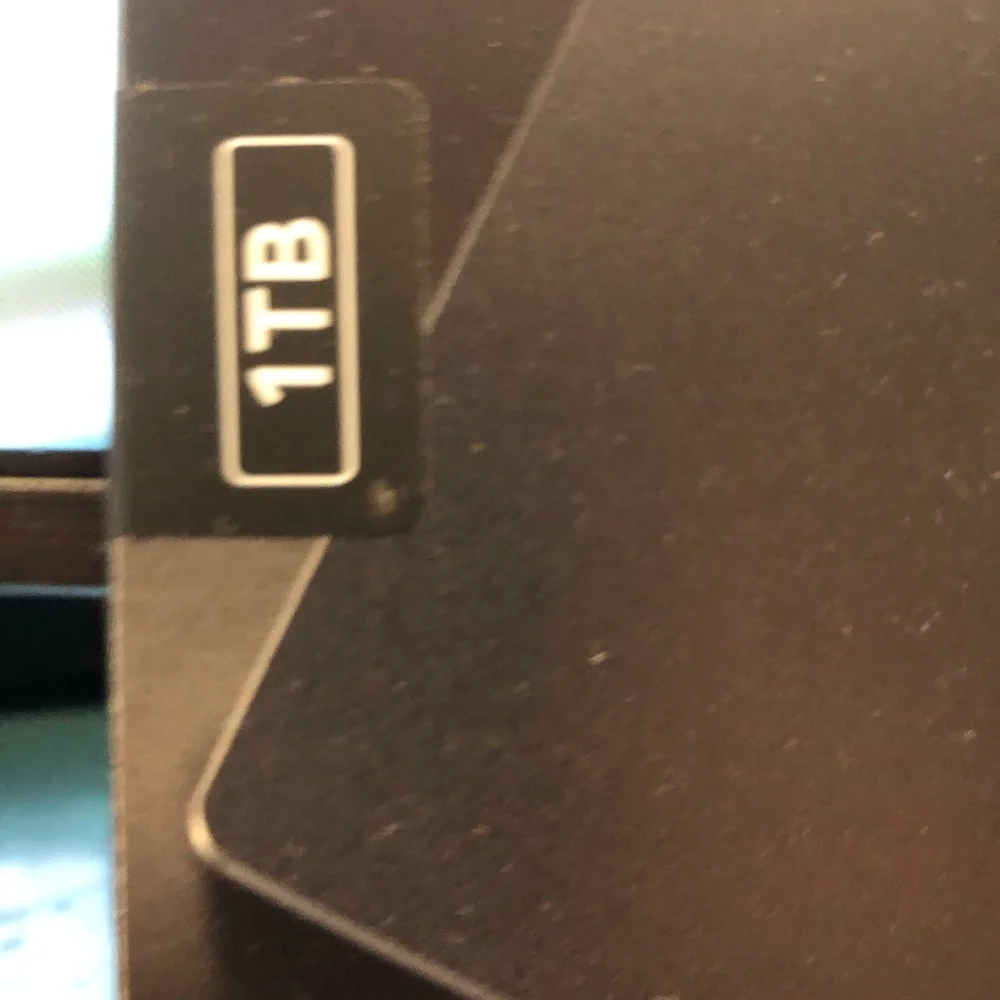 Samsung 1TB Internal SSD - Black with Orange Accent